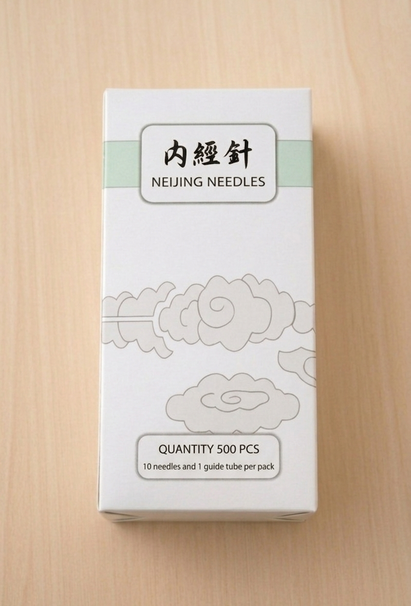 Premium Copper Handled Acupuncture Needles 75mm x 0.40